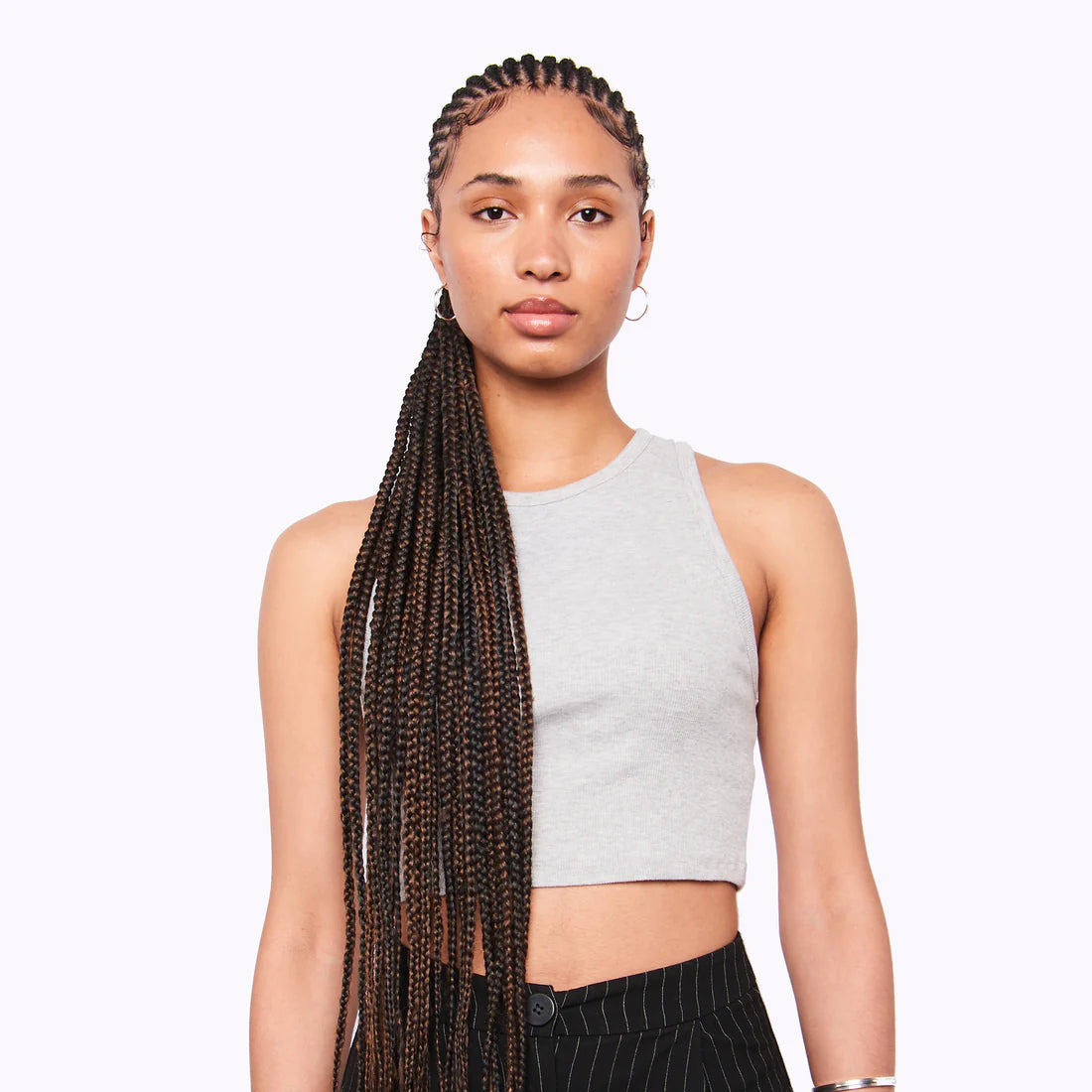 Ruka Hair Itch Free: Yaki Braiding Textured Straight
