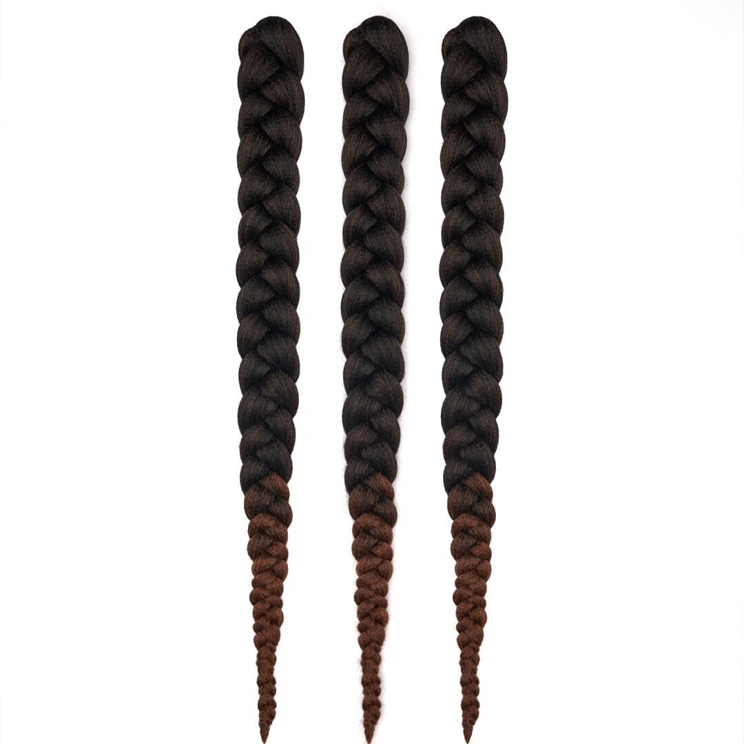 Dosso Beauty: 28 "3-Bundle Pack" Cheveux à Tresser Non-Toxiques & Hypoallergéniques