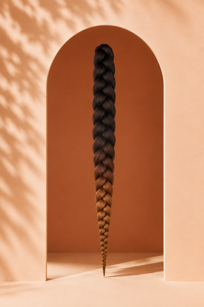 Dosso Beauty: 28 "3-Bundle Pack" Cheveux à Tresser Non-Toxiques & Hypoallergéniques