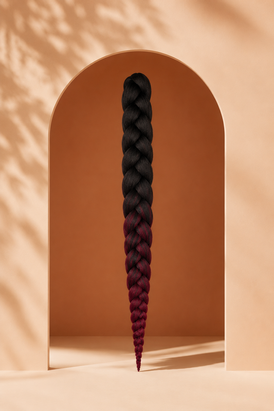 Dosso Beauty: 28 "3-Bundle Pack" Cheveux à Tresser Non-Toxiques & Hypoallergéniques