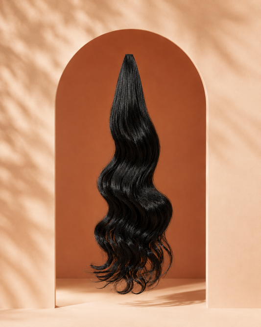 Dosso Beauty: 18 "Body Wave Boho" Cheveux à Tresser Non-Toxiques & Hypoallergéniques