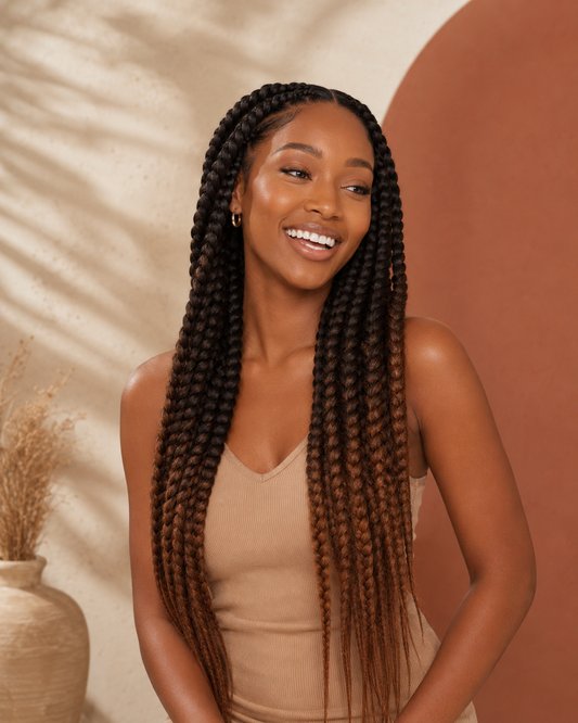 Dosso Beauty: 28 "3-Bundle Pack" Cheveux à Tresser Non-Toxiques & Hypoallergéniques